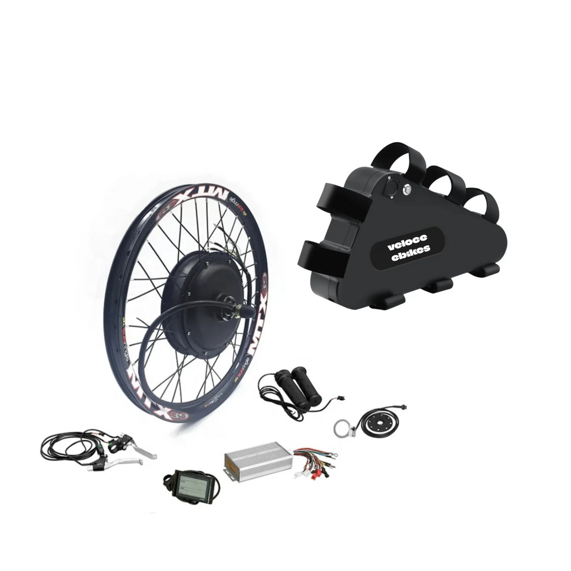 Veloce E-bikes 2000w kit And Battery – Veloce E-Bikes